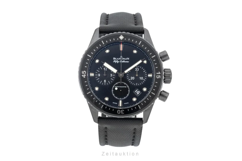Blancpain Fifty Fathoms chronograph ceramic automatic men's watch 5200-0130-B52A LP: 19750EUR [2603564]