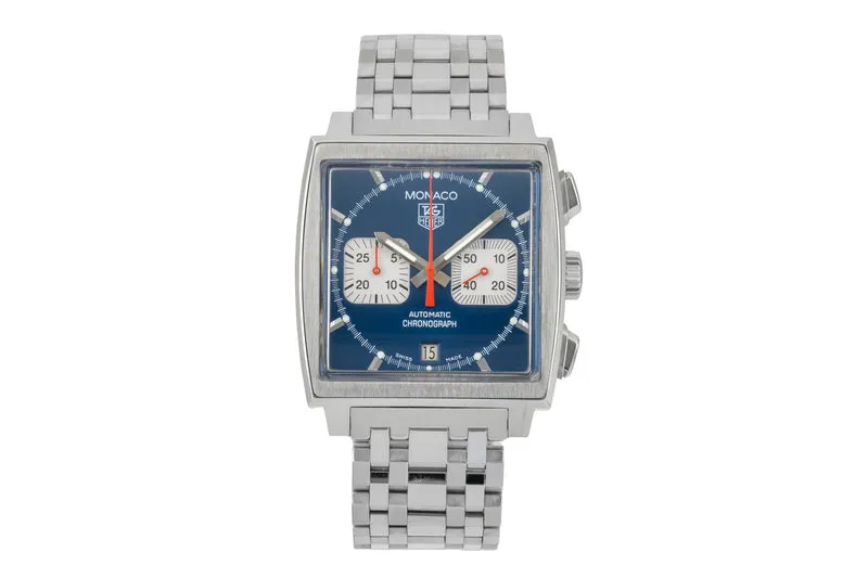 Tag Heuer Monaco chronograph steel automatic men's watch CW2113-0 [2603221]