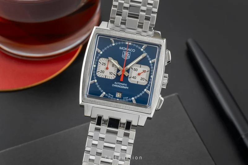Tag Heuer Monaco chronograph steel automatic men's watch CW2113-0 [2603221]