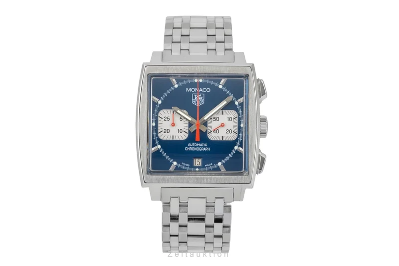 Tag Heuer Monaco chronograph steel automatic men's watch CW2113-0 [2603221]