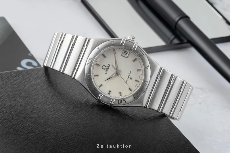 Omega Constellation steel quartz men's watch 1512.30.00 [2602883]
