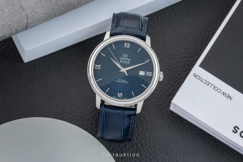Omega De Ville steel automatic men's watch 424.13.40.20.03.001 [2603533]