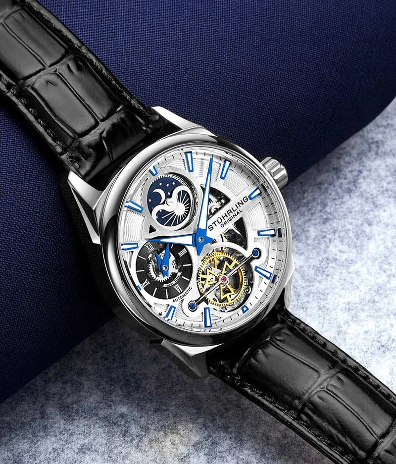 Stührling Special Reserve 3918 Automatic 43mm Skeleton