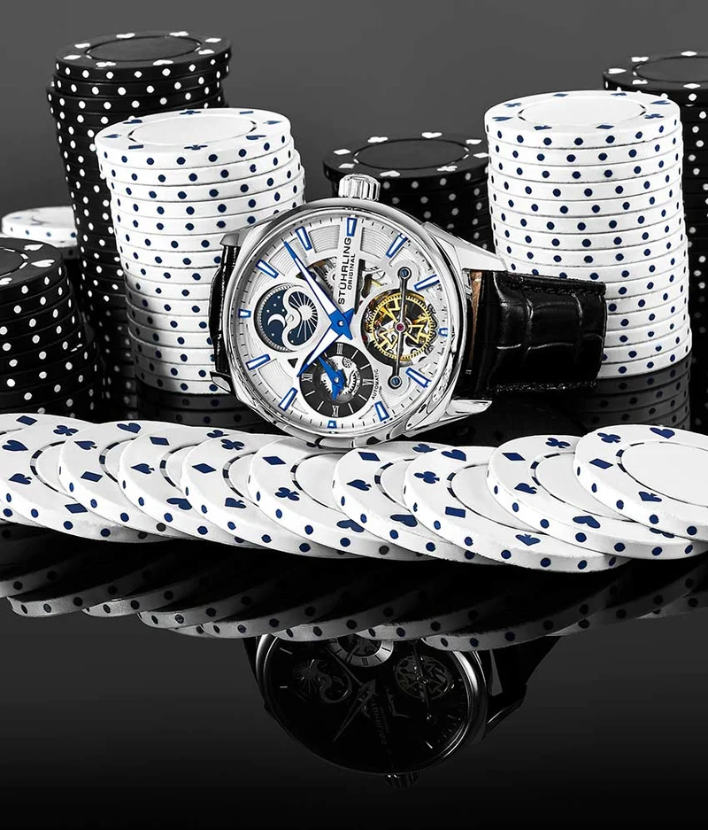 Stührling Special Reserve 3918 Automatic 43mm Skeleton