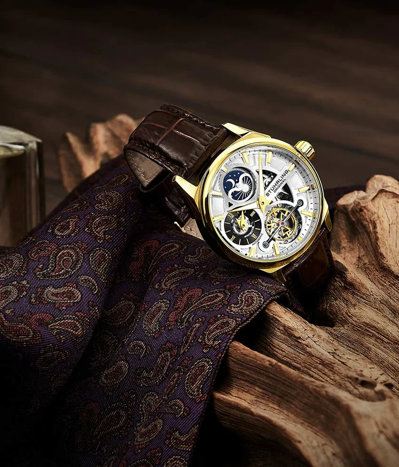 Stührling Special Reserve 3918 Automatic 43mm Skeleton