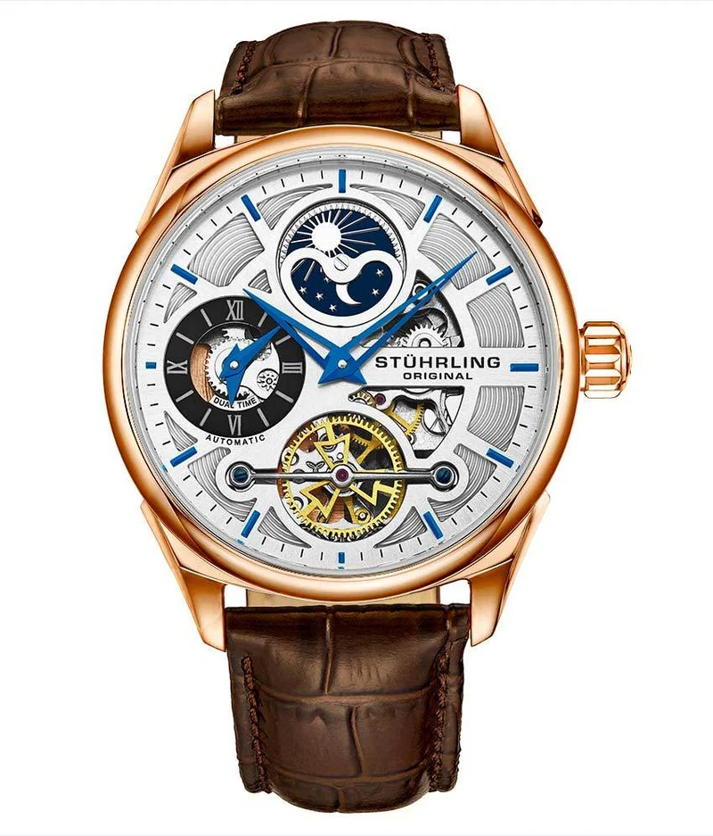 Stührling Special Reserve 3918 Automatic 43mm Skeleton