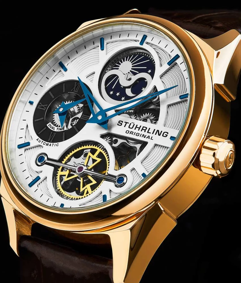 Stührling Special Reserve 3918 Automatic 43mm Skeleton