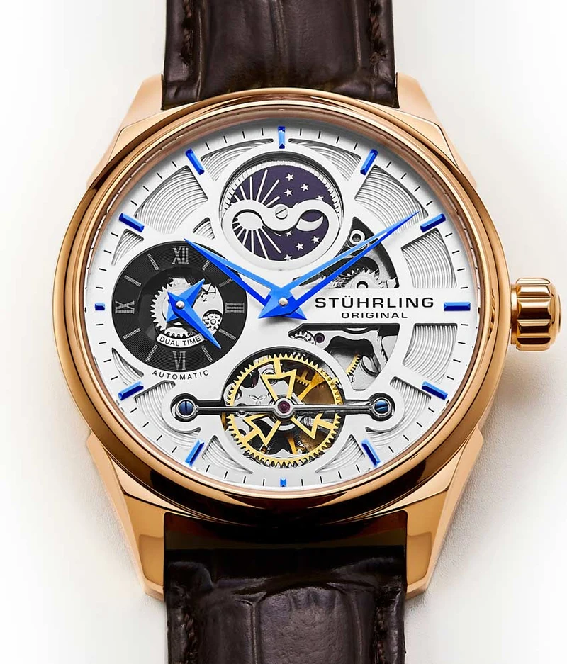 Stührling Special Reserve 3918 Automatic 43mm Skeleton