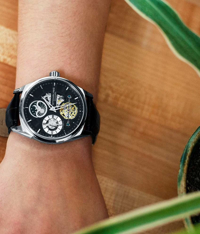 Stührling Special Reserve 3918 Automatic 43mm Skeleton