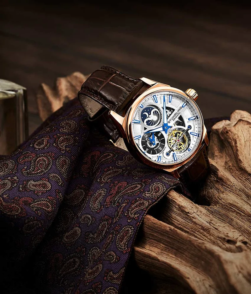 Stührling Special Reserve 3918 Automatic 43mm Skeleton