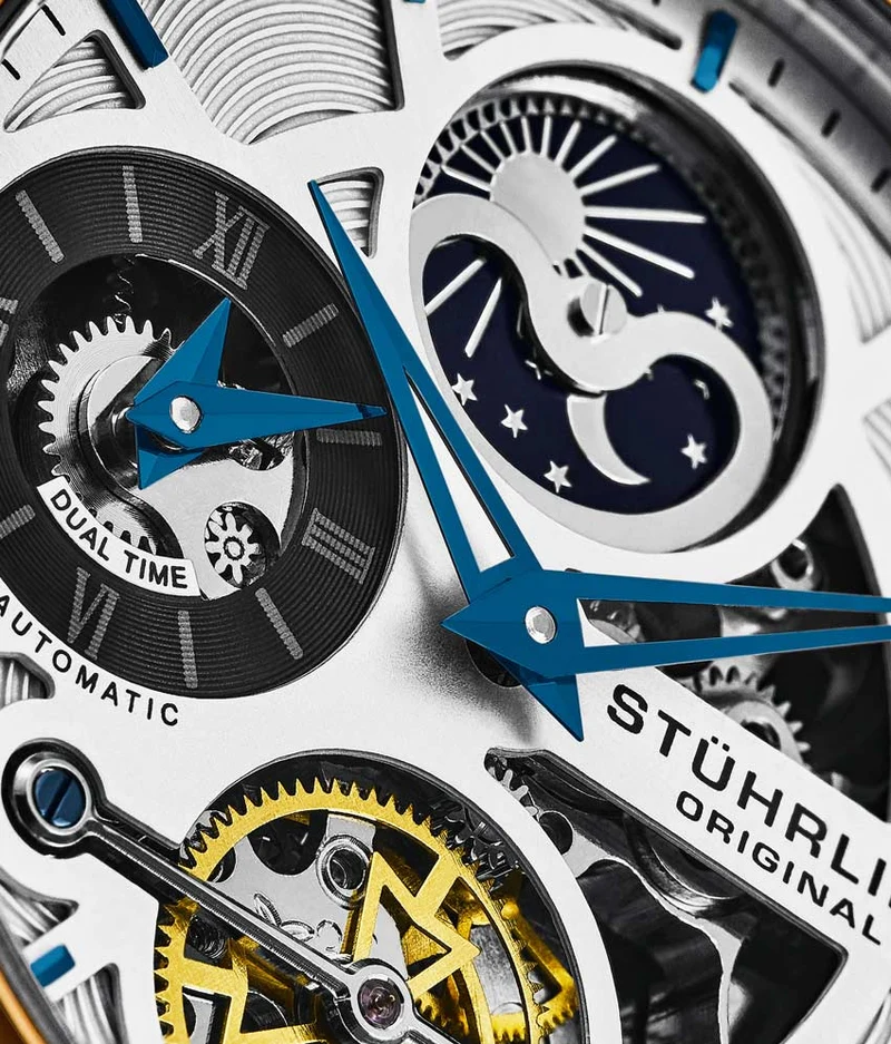 Stührling Special Reserve 3918 Automatic 43mm Skeleton