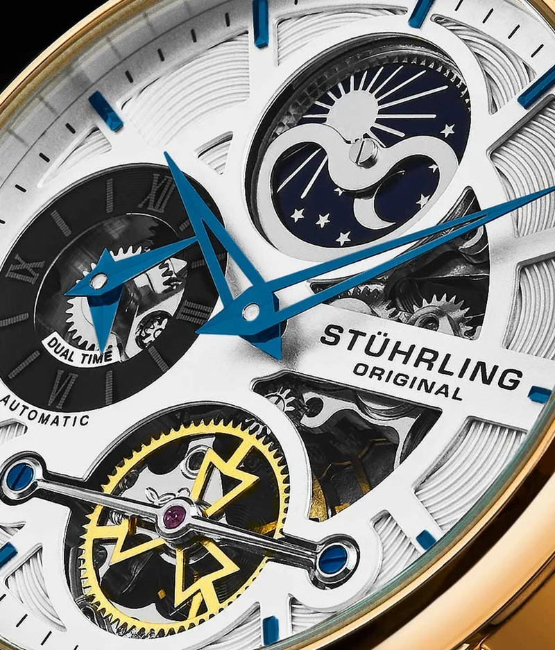 Stührling Special Reserve 3918 Automatic 43mm Skeleton