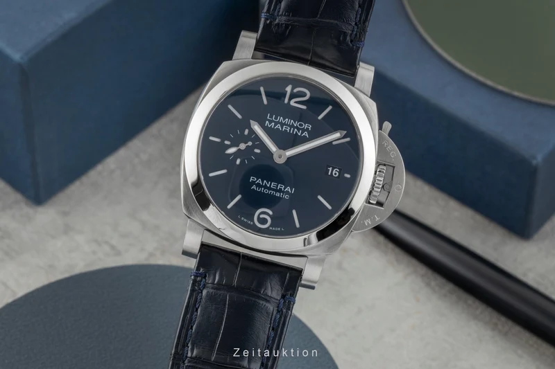 Panerai Luminor Marina steel automatic men's watch PAM01270 LP: 8400EUR [2603191]