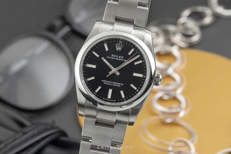 Rolex Oyster Perpetual steel automatic women's watch 124200 [2603319]