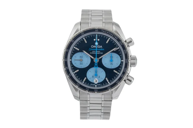 Omega Speedmaster chronograph steel automatic men's watch 324.30.38.50.03.002 [2603739]