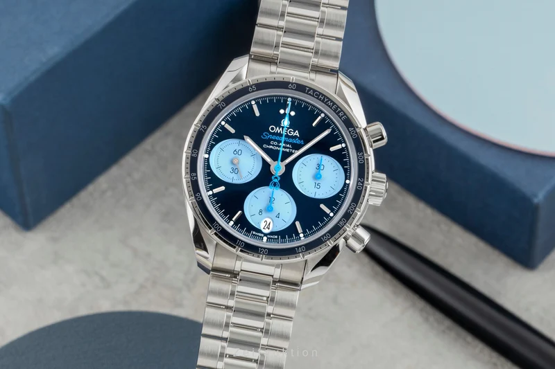 Omega Speedmaster chronograph steel automatic men's watch 324.30.38.50.03.002 [2603739]