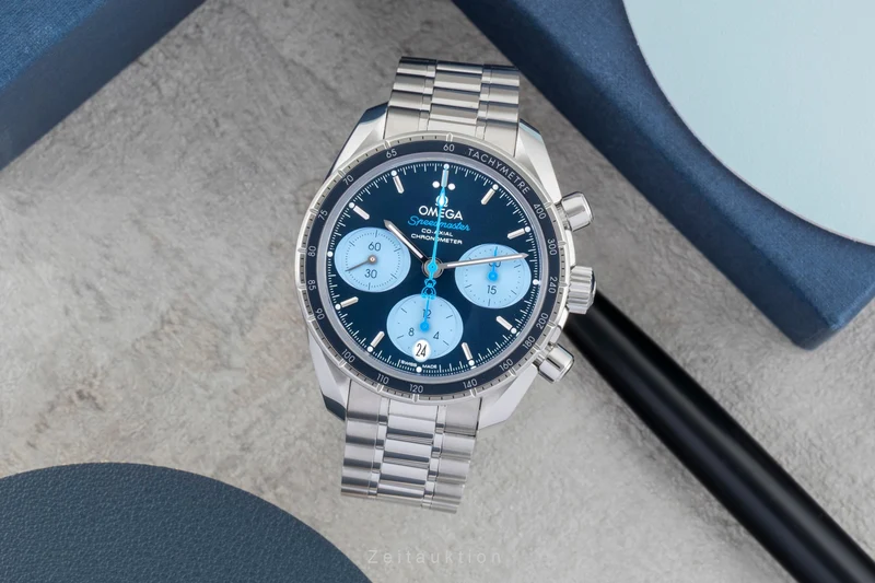 Omega Speedmaster chronograph steel automatic men's watch 324.30.38.50.03.002 [2603739]
