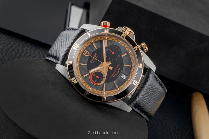 Tudor Grantour steel / gold automatic men's watch 20551N [2603507]