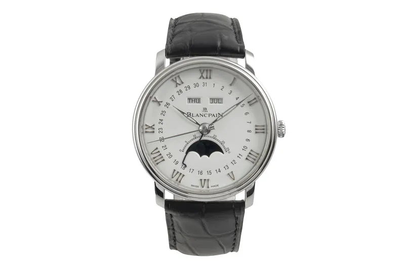 Blancpain Villeret steel automatic men's watch 6654-1127-55B [2603211]