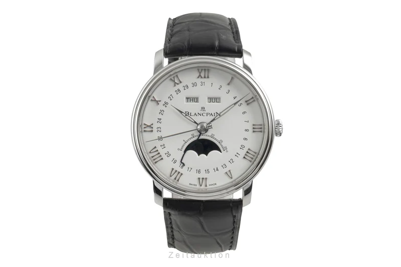 Blancpain Villeret steel automatic men's watch 6654-1127-55B [2603211]