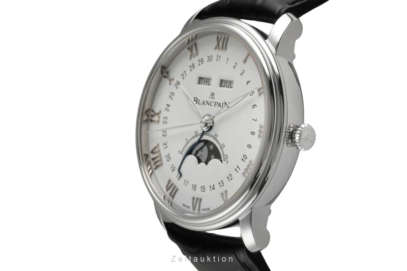Blancpain Villeret steel automatic men's watch 6654-1127-55B [2603211]