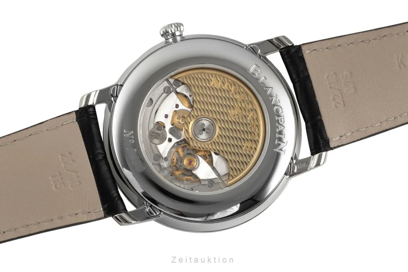 Blancpain Villeret steel automatic men's watch 6654-1127-55B [2603211]