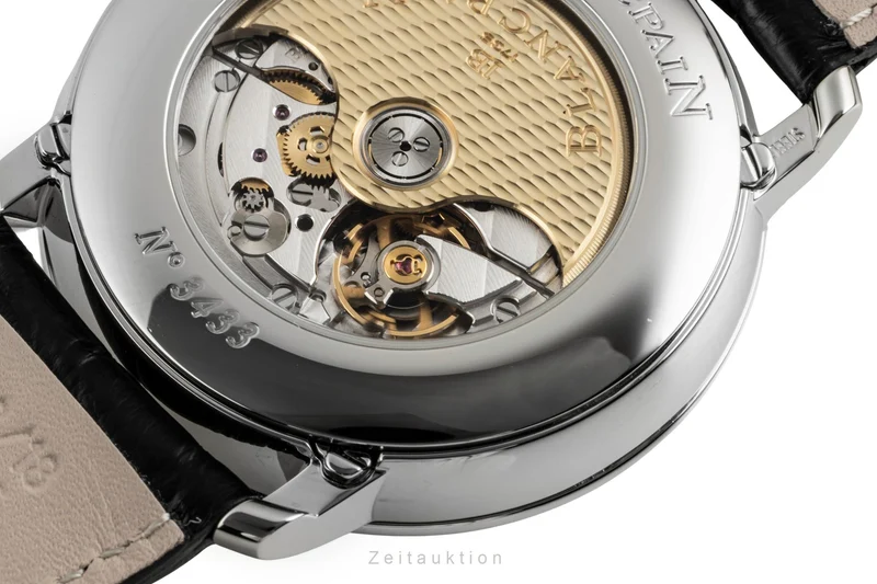 Blancpain Villeret steel automatic men's watch 6654-1127-55B [2603211]