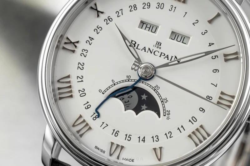Blancpain Villeret steel automatic men's watch 6654-1127-55B [2603211]