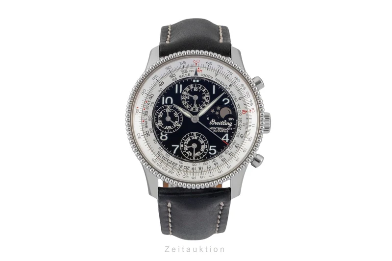 Breitling Montbrillant chronograph steel automatic men's watch A19350 [2600553]