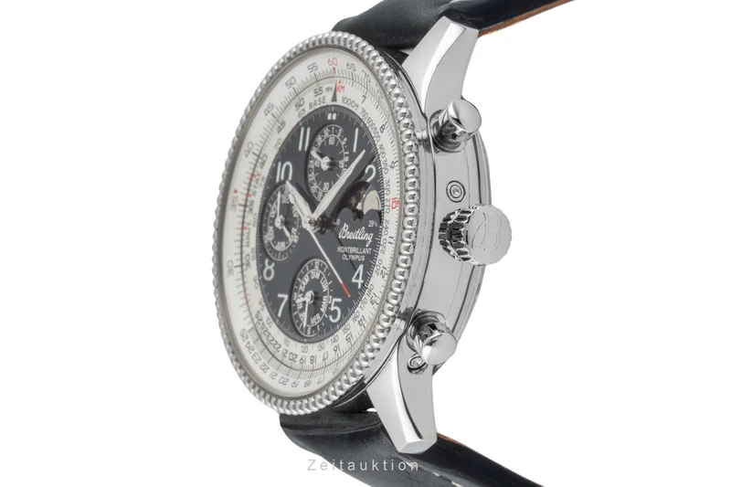 Breitling Montbrillant chronograph steel automatic men's watch A19350 [2600553]