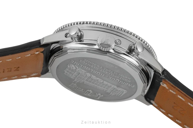 Breitling Montbrillant chronograph steel automatic men's watch A19350 [2600553]