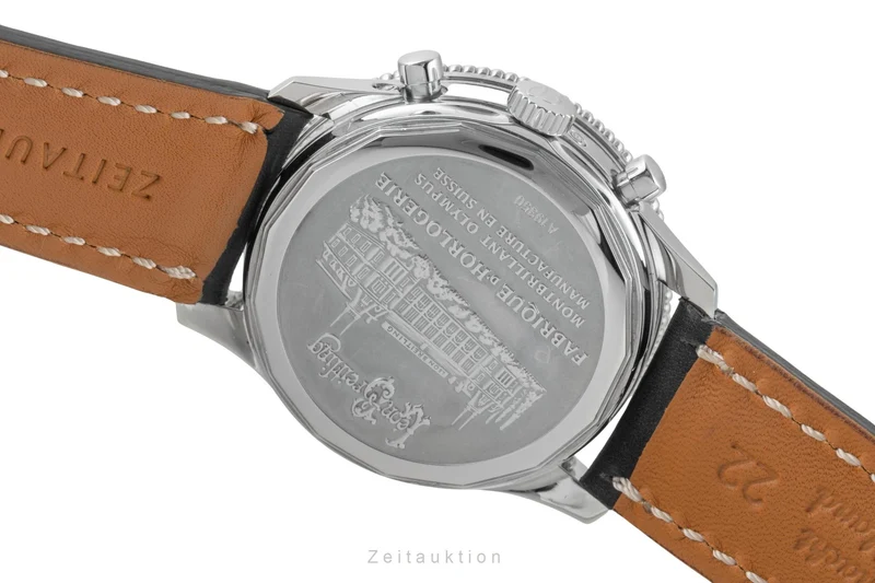 Breitling Montbrillant chronograph steel automatic men's watch A19350 [2600553]