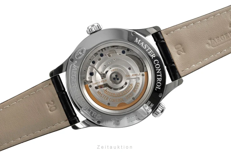 Jaeger LeCoultre Master Geographic steel automatic men's watch Q1428421, 176.8.29.S [2603737]