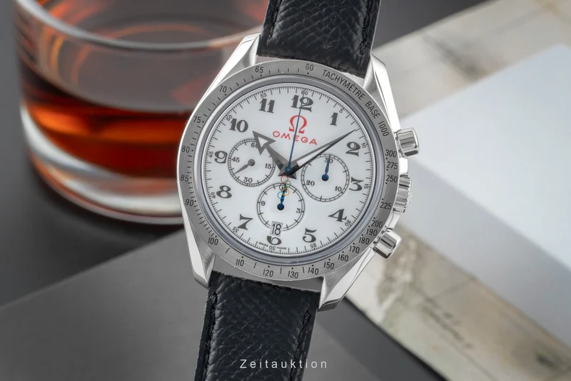 Omega Speedmaster chronograph steel automatic men's watch 321.10.42.50.04.001 [2602994]