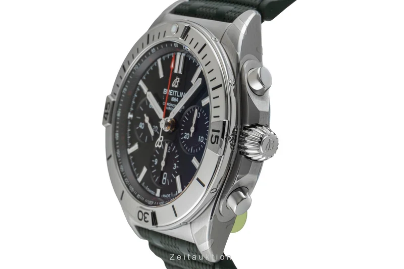 Breitling Chronomat chronograph steel automatic men's watch AB0134101L2S1 LP: 9000EUR [2603654]