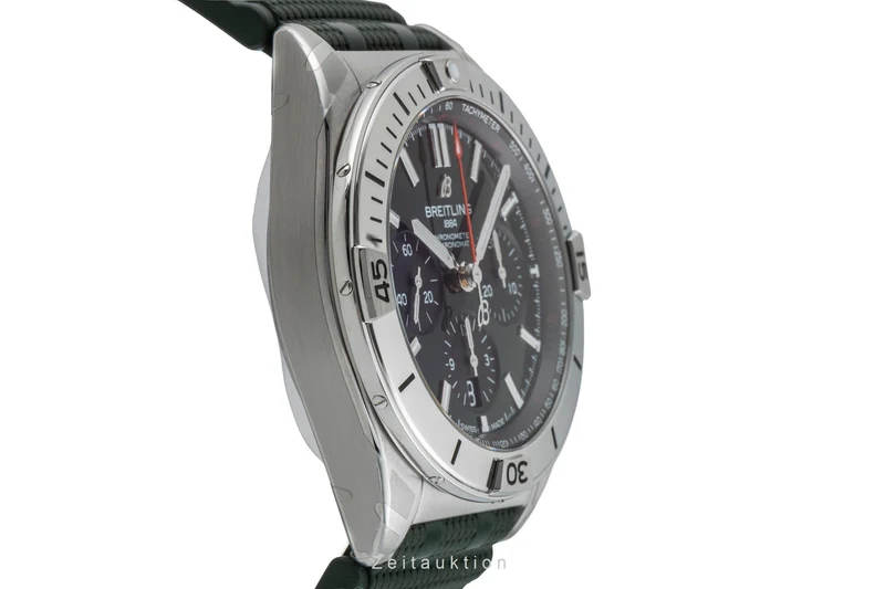 Breitling Chronomat chronograph steel automatic men's watch AB0134101L2S1 LP: 9000EUR [2603654]