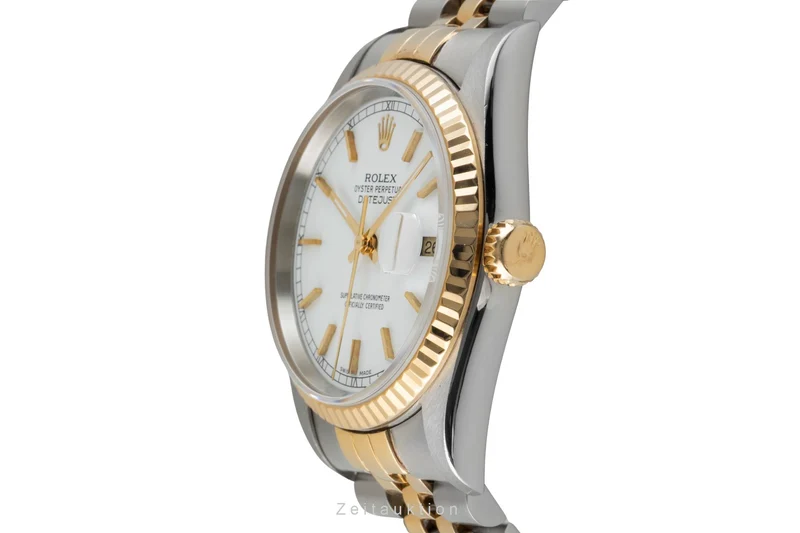 Rolex Datejust steel / gold automatic men's watch 16233 [2603534]