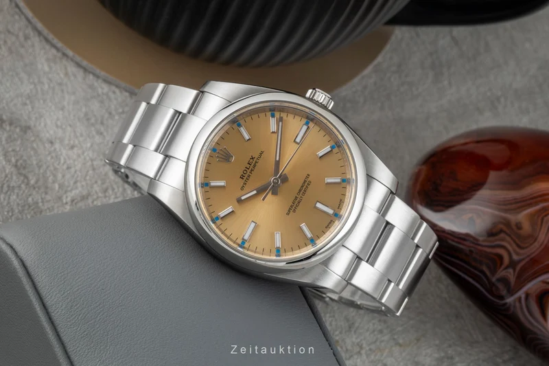 Rolex Oyster Perpetual steel automatic men's watch 114200 [2603471]