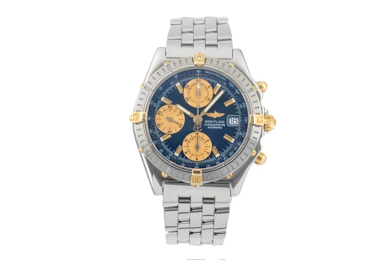 Breitling Chronomat chronograph steel / gold automatic men's watch B13352 [2603218]
