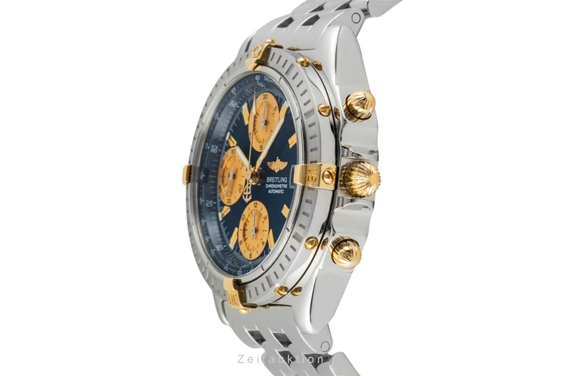 Breitling Chronomat chronograph steel / gold automatic men's watch B13352 [2603218]