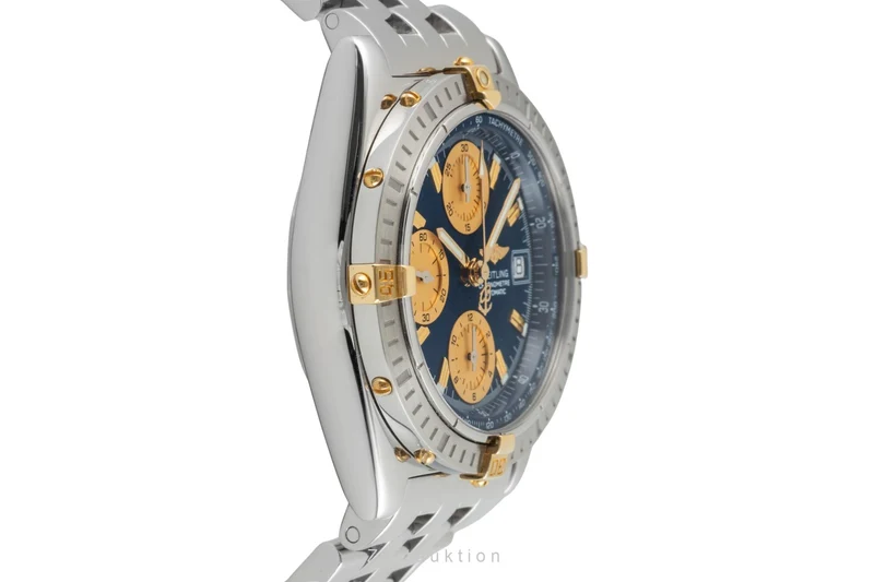 Breitling Chronomat chronograph steel / gold automatic men's watch B13352 [2603218]