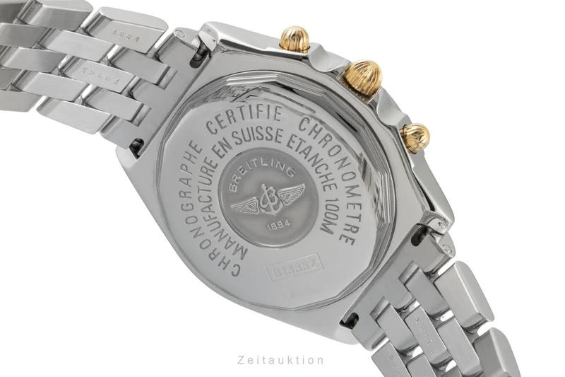 Breitling Chronomat chronograph steel / gold automatic men's watch B13352 [2603218]