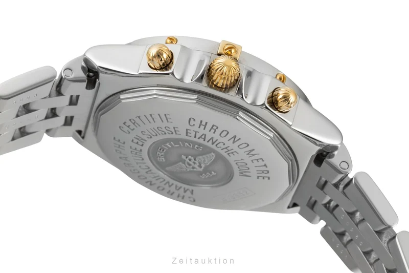 Breitling Chronomat chronograph steel / gold automatic men's watch B13352 [2603218]
