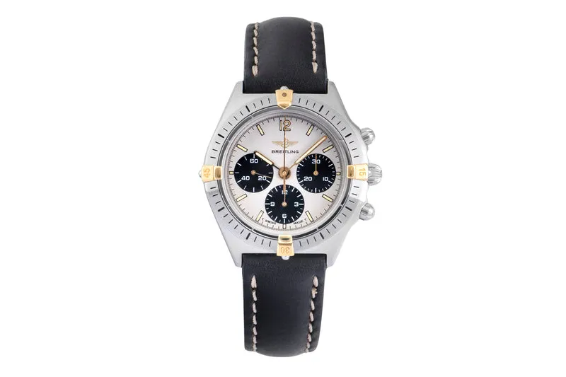 Breitling Callisto chronograph gilt / steel manual winding men's watch 80520N [2603467]