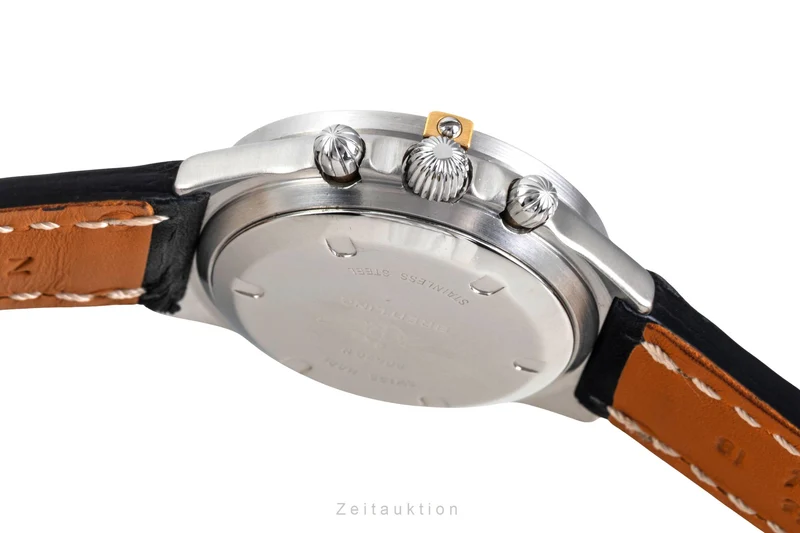 Breitling Callisto chronograph gilt / steel manual winding men's watch 80520N [2603467]