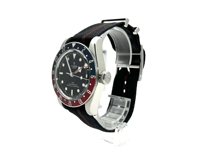 Tudor Heritage Black Bay GMT 79830RB-0003 Textilband aus 2020
