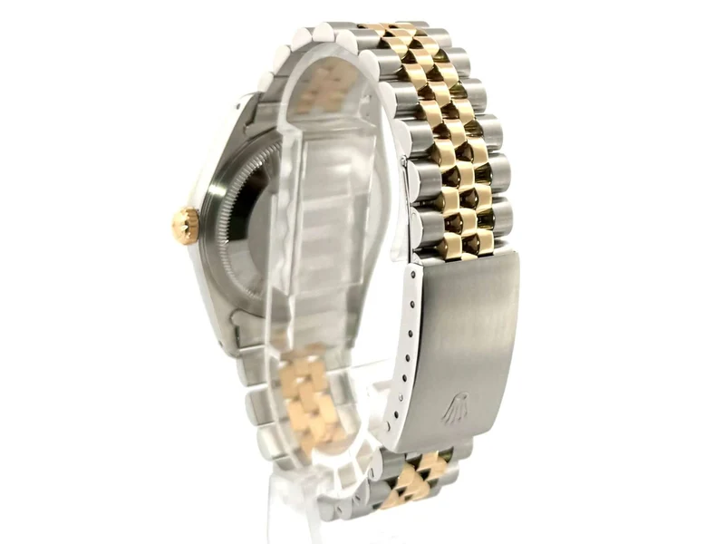 Rolex Datejust 36 Edelstahl Gelbgold 16233 Champagner Jubile-Band