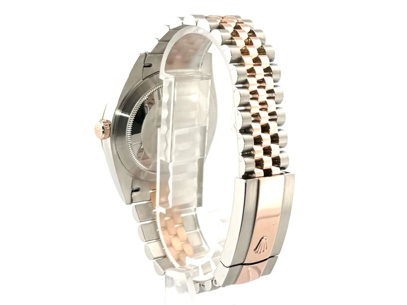 Rolex Datejust 41 Edelstahl Everose-Gold 126331 Choco Diamant Jubile-Band