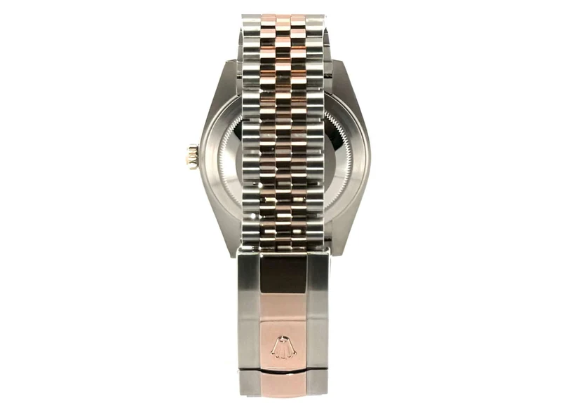 Rolex Datejust 41 Edelstahl Everose-Gold 126331 Choco Diamant Jubile-Band