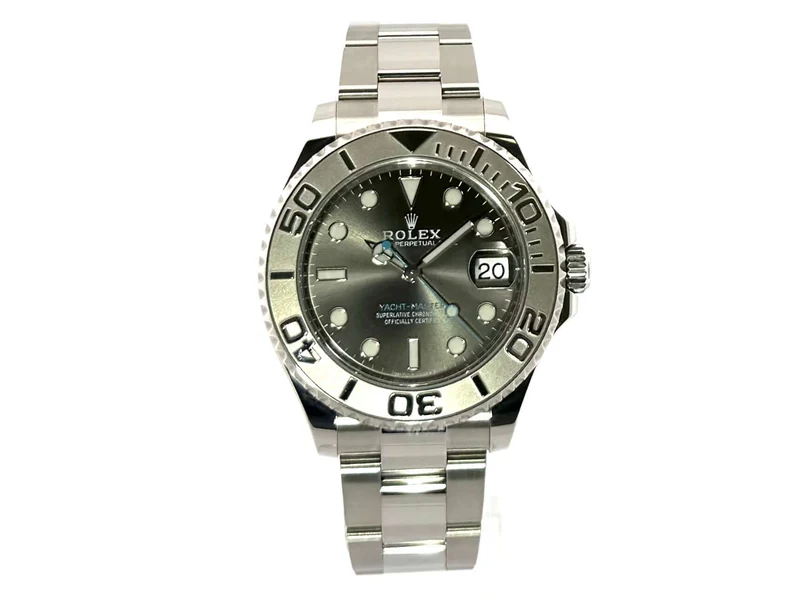 Rolex Yacht-Master 37 Edelstahl Platin 268622 Rhodium